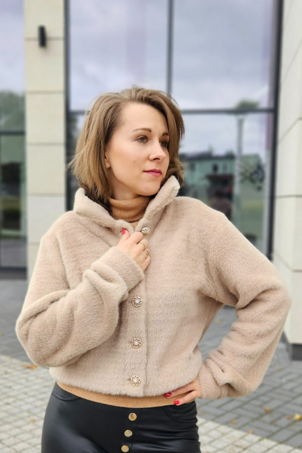 Kurtka bluza damska Vivienne Camel by Lovetann - S/M