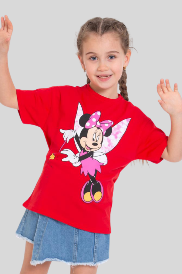 T-shirt Fairy Mouse Czerwony