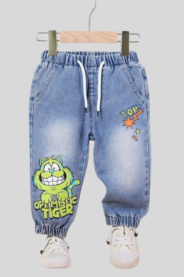 Spodnie jeansowe Kitty Niebieski